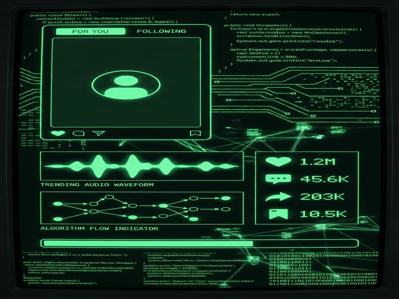 抖音平台 神马达达兔在线 算法分析终端界面